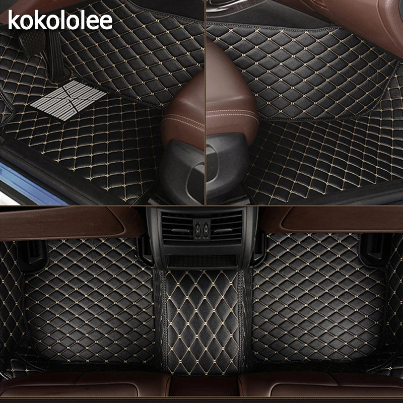 Special Offers Kokololee Custom auto vloermatten voor BYD alle modellen F0 F3 Surui SIRUI F6 G3 M6 L3 G5 G6 S6 s7 E6 E5 auto styling auto accessoires