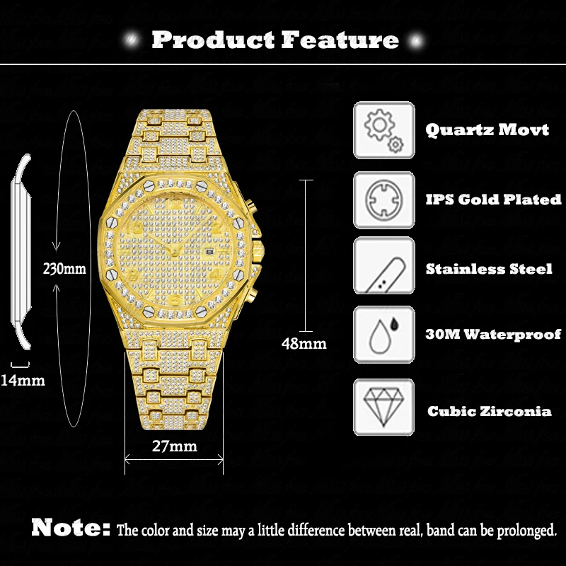 MISSFOX мужские часы Лидирующий бренд Роскошные ролевые мужские золотые наручные часы Кварцевый карбоновый волоконный ободок бриллиантовые часы кварцевые часы