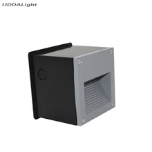 Песочный черный/серый/белый lampe led exterieur 3 Вт 6 Вт светодиодный уличный свет 110/160 мм скидка 30