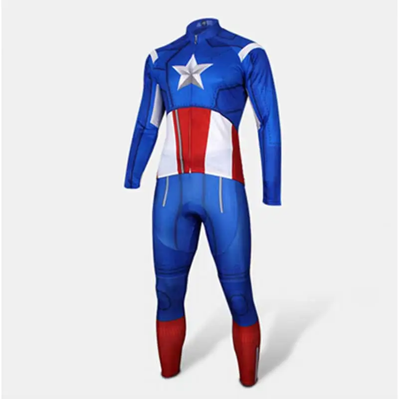 Супер герой Человек-паук Велоспорт Джерси для мужчин/женщин/детей длинная одежда для велоспорта дышащая и быстросохнущая