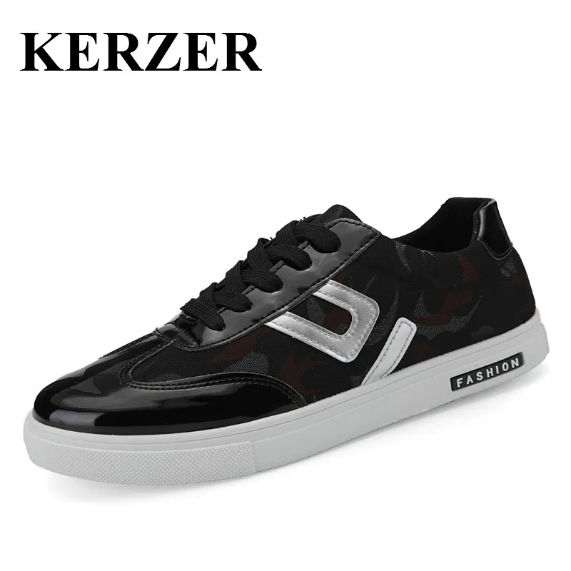 Prix pour KERZER Hommes Sneakers Planche À Roulettes Noir/Blanc Chaussures De Marche pour Homme Printemps/D'été de Sport Chaussures Marque Nouveau Hommes planche à roulettes Chaussures Prix pour KERZER Hommes Sneakers Planche À Roulettes Noir/Blanc Chaussures De Marche pour Homme Printemps/D'été de Sport Chaussures Marque Nouveau Hommes planche à roulettes Chaussures