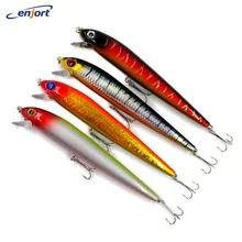 4 Unids/lote Gran juego de Pesca señuelos 17.6CM-2 g-2 # Ganchos Minnow pesca wobbler artificial duro cebo de pesca tackle Swimbait tackle