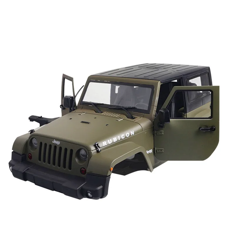 1:10 RC корпус автомобиля Jeep Wrangler Rubicon для 1/10 RC Гусеничный автомобиль осевой SCX10 270 мм Колесная база крышка двигателя впускная решетка часть