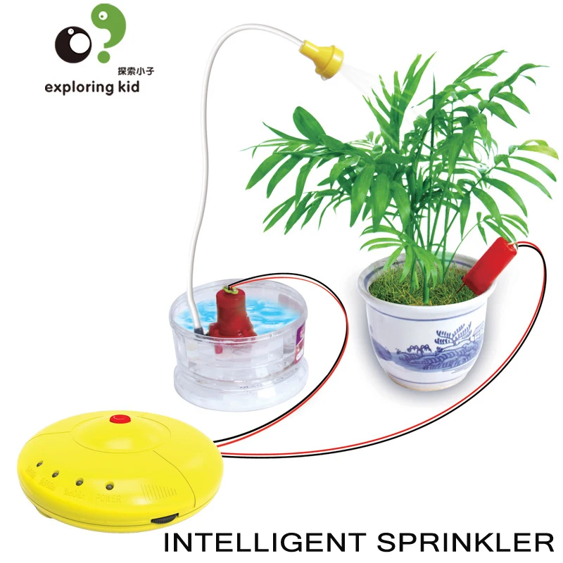 educational toys for children scientific experiment technology production physical intelligent watering experiment