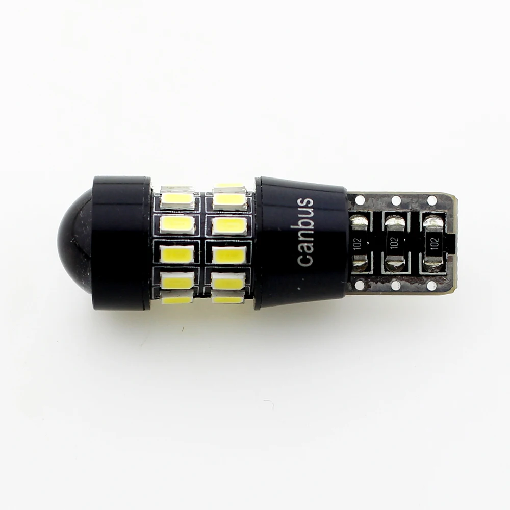 1 шт. T10 W5W светодиодный 3014 30 SMD линзы светодиодный лампы 194 168 Canbus без ошибок белый свет для интерьер автомобильного салона номерного знака свет лампы 12 В