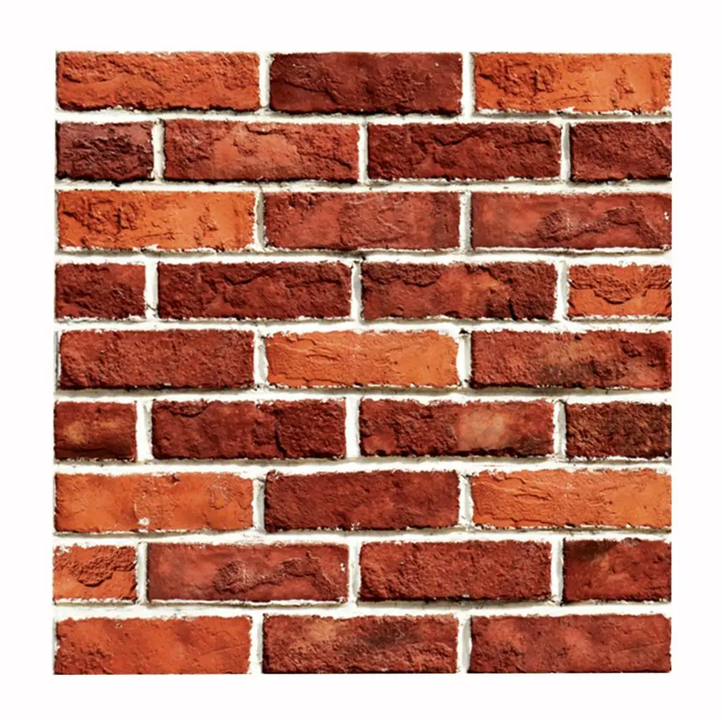 Red Brick Wall Background Removable Wall Mural Self adhesive Large