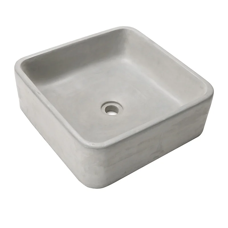 Square sink mold bathroom pot molds concrete sink craft moulds Wash