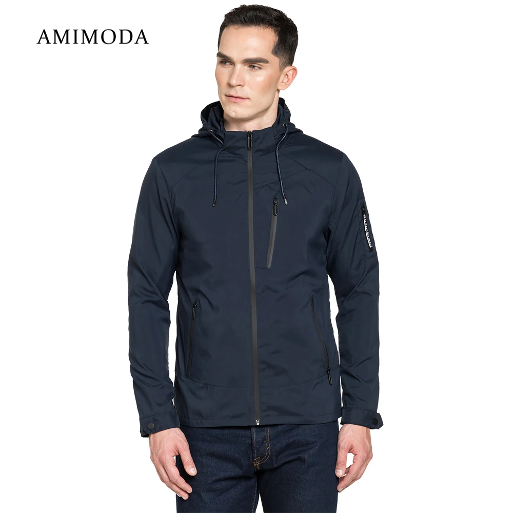 Jackets Т&Н C001-02 Men\'s Clothing for men windbreakers cloak jacket coat parkas hooded