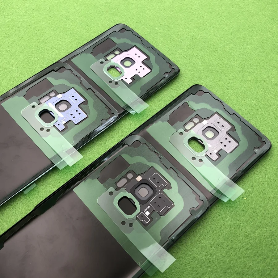 Задняя крышка батарейного отсека для Samsung Galaxy S9 Plus G965 G965F G960 G960F замена корпуса +