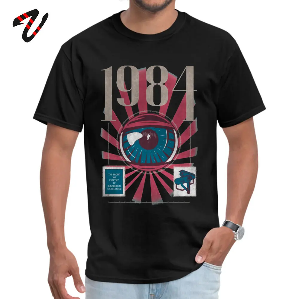 Simple Stylecomfortable Short Sleeve Tops & Tees Summer/Autumn Plain Round Neck 100% Cotton Tops Shirt Youth T Shirt Dystopia V  Dystopia V2 -20266 black
