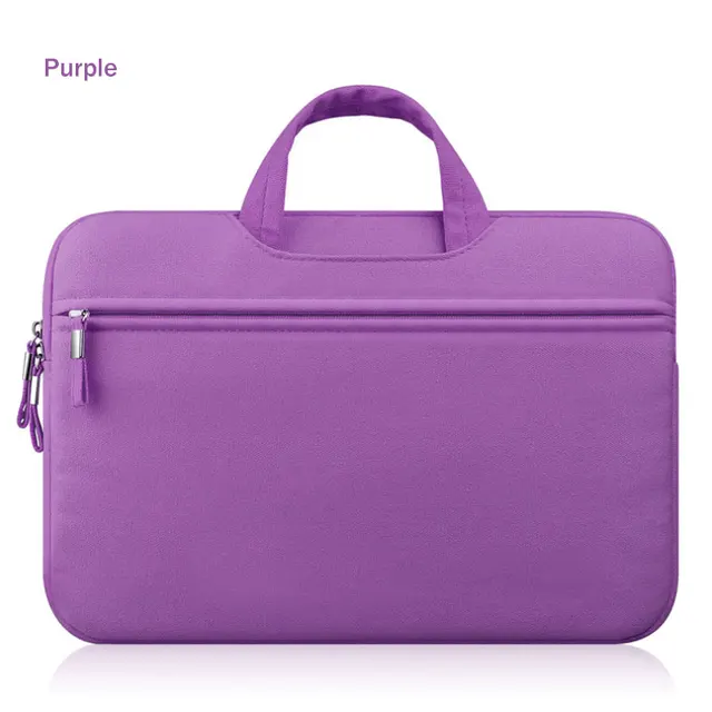 Purple Laptop Sleeve Case Carry Bag Cover Pouch For 11" 13" 15" MacBook