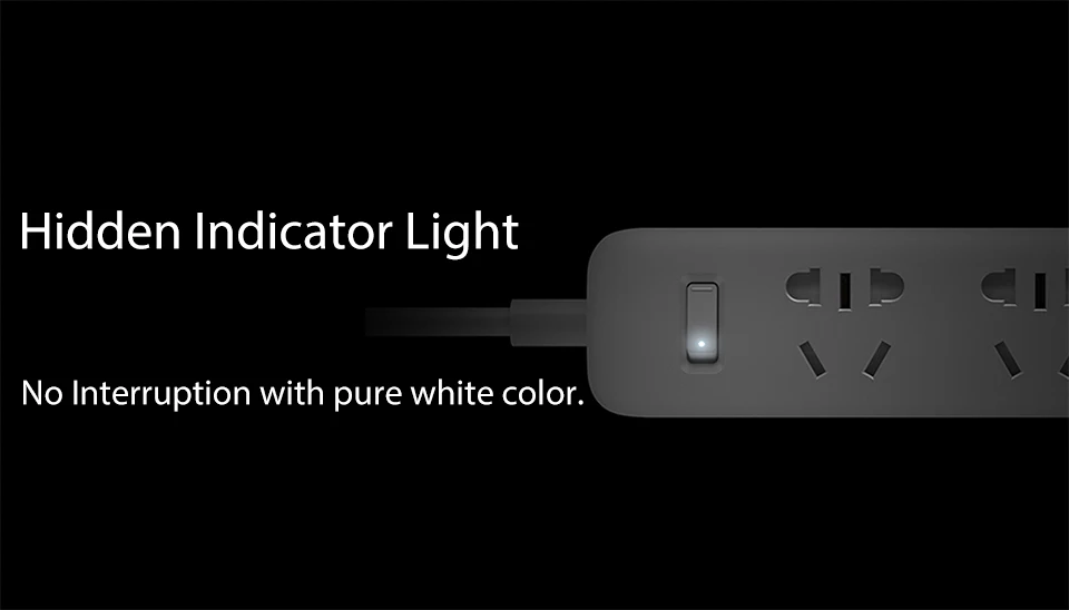 Xiaomi Smart Power Strip 3 Power Sockets Plug Adapters (6)
