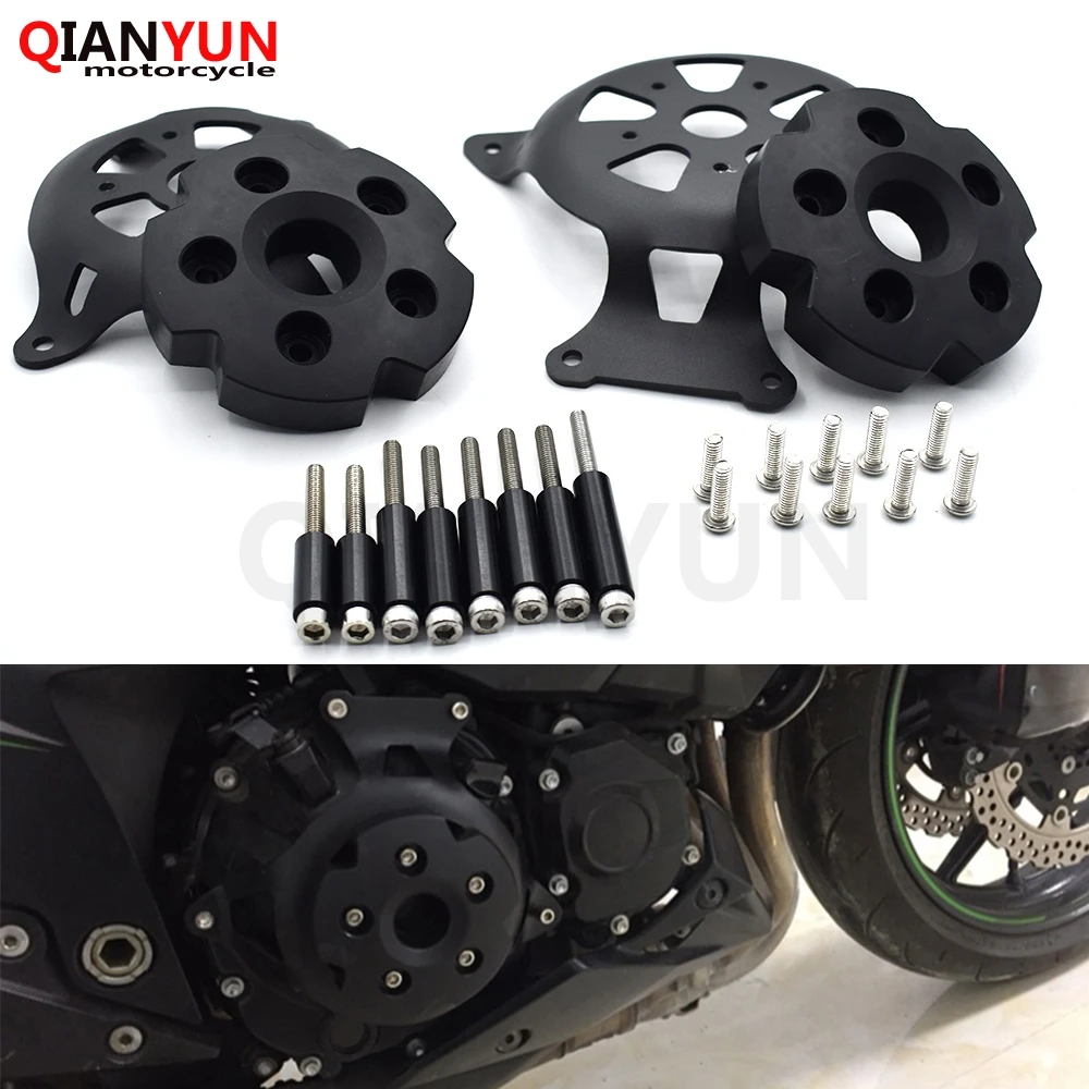 

For Kawasaki Z800 13-16 Z750 07-12 Motorcycle Accessories Moto Engine Guard Protect shield Engine Guard Side Protector Cover