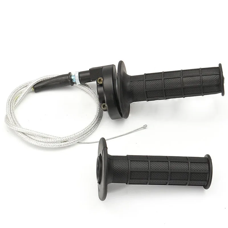 

MAYITR Universal Motorcycle 7/8" 22mm Twist Throttle Handlebar Hand Grips With Cable Left Right Brake Lever For Motocross ATV