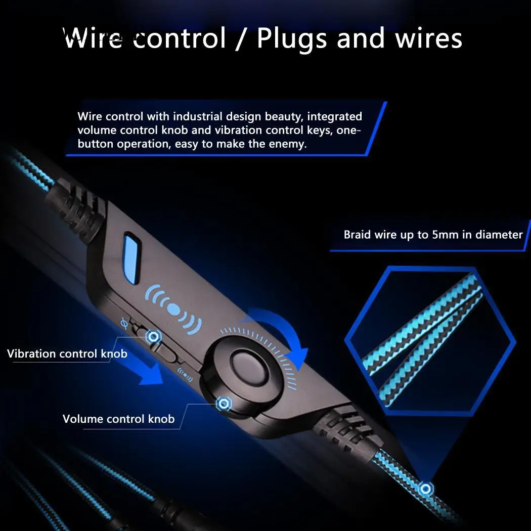Best 3.5mm USB Lightweight Self Adjusting G2000 Kotion Each Pro Gaming Headest