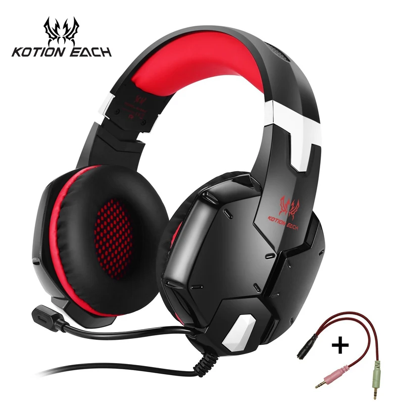 

Cncool Hot Gaming Headphone Cncool Hot 3.5mm Game Headset Headband Headphones with Mic Microphone for PC Laptop Cell Phone