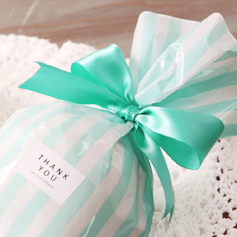 

30pcs Light Blue Ribbon Bow for gift box wedding candy box favors Baby Shower Bridal Shower Gift Bow Embellishment