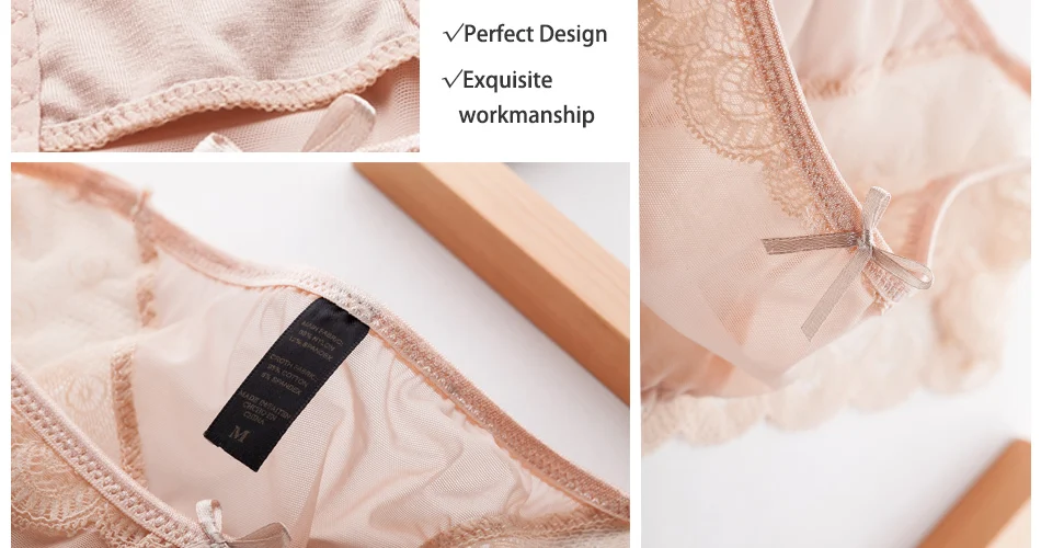 Women Sexy Lace Panties Women's Cotton Seamless Briefs Pants Underwear G-Strings Thongs Tangas Ladys Exotic Lingeries Intimates 15