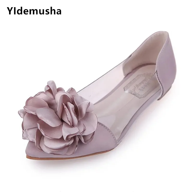 

YIdemusha 2019 Spring Women Ladies Slip-On Flat Casual Shoes Solid Fashion Loafer Female pointed toe plain shoes PU single shoes