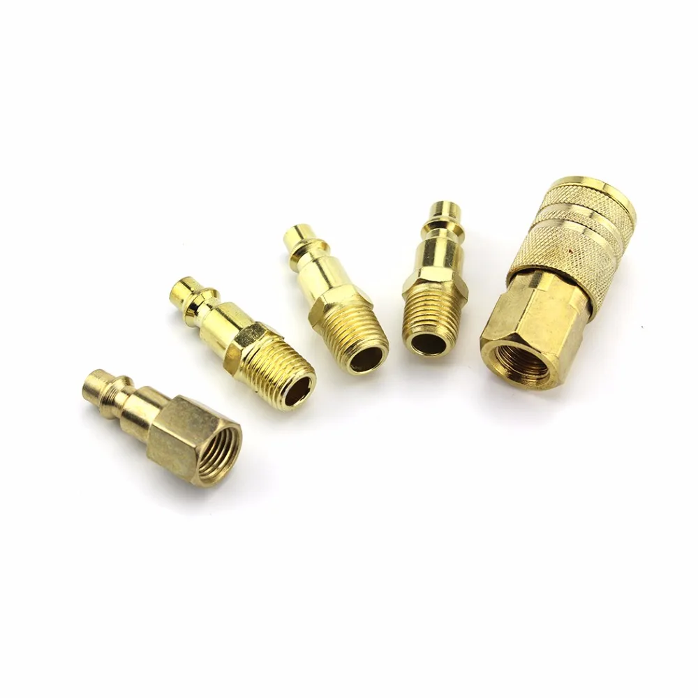 5PC/1Lot Airforce Pneumatic 1/4NPT Female Male Quick Disconnect Set