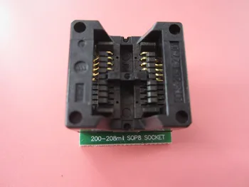 

2pcs SOP8 to DIP8 SOP8 turn DIP8 SOIC8 to DIP8 IC socket Programmer adapter Socket for wide 200mil in stock