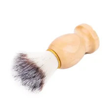 1 шт., Мужская щетка для бритья с медведем, лучшая щетка для бритья волос барсука, бритва с деревянной ручкой, парикмахерский инструмент, горячая Распродажа, портативная Мужская мягкая щетка для бороды