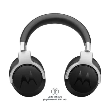 

Motorola Exhaust 500 ANC Headphones Bluetooth with Active Noise Cancelling Black