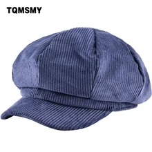 TQMSMY, хлопковая Вельветовая Кепка для женщин, Ретро стиль, художественная Женская Бейсболка, кепка для отдыха, аксессуары TMS83