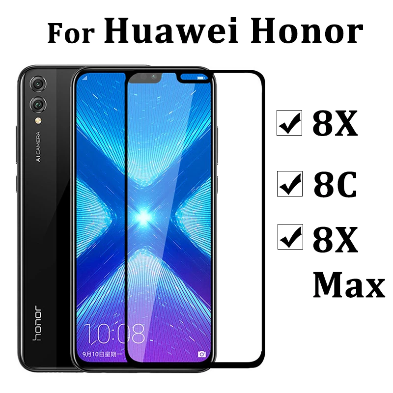 Защитная пленка для экрана с полным покрытием huawei honor 8x max 8c 8 c x c8 x8 8xmax huaway honer sheet