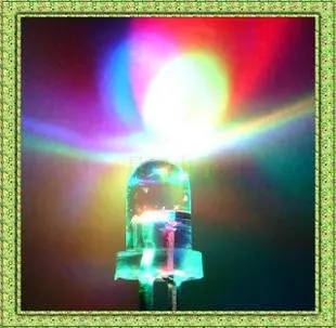 

100PCS 2PIN 5MM RGB 7 color Slow flash LED light-emitting diode (LED) New products and ROHS 5mm RGB 7 color Slow flash LED
