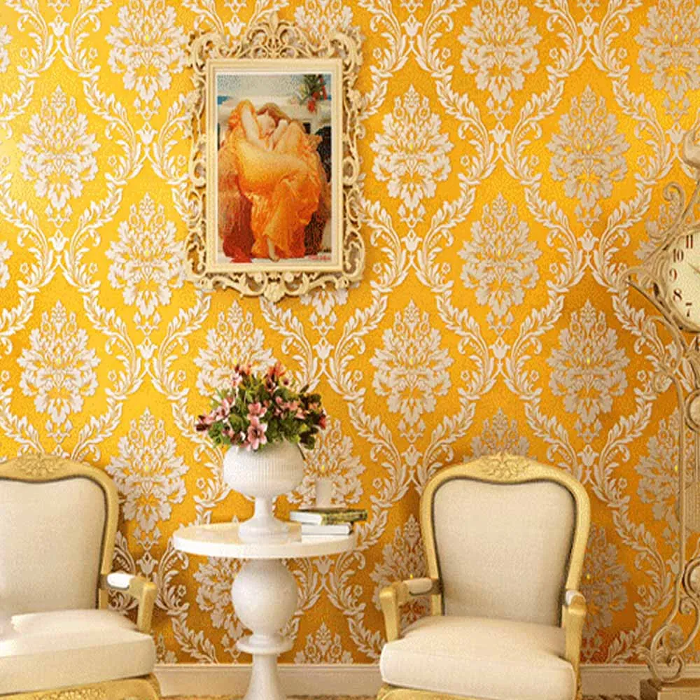 Diamond Wallpaper For Walls 3 D Mural Wallpapers Wall Decor Textile Diamond Wallpaper For Walls 3 D Mural Wallpapers Wall Decor Textile Living Room Paper Gold Blue Coffee In From Home Improvement