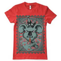 King футболка с крысами 2019 новый летний стиль уличной хлопок мужская с коротким рукавом креативная футболка футболки