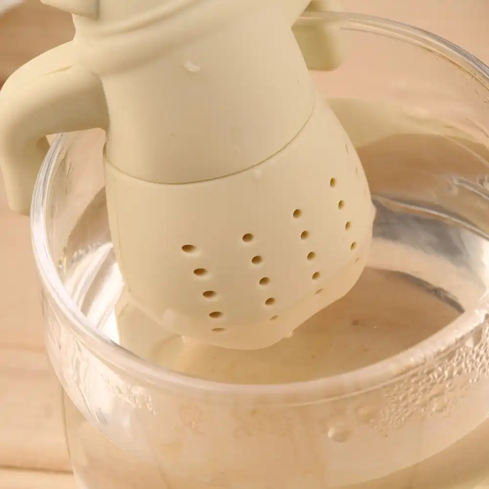 Собака Форма Чай Infuser вкладыша Фильтр травяной Силиконовые фильтр диффузор