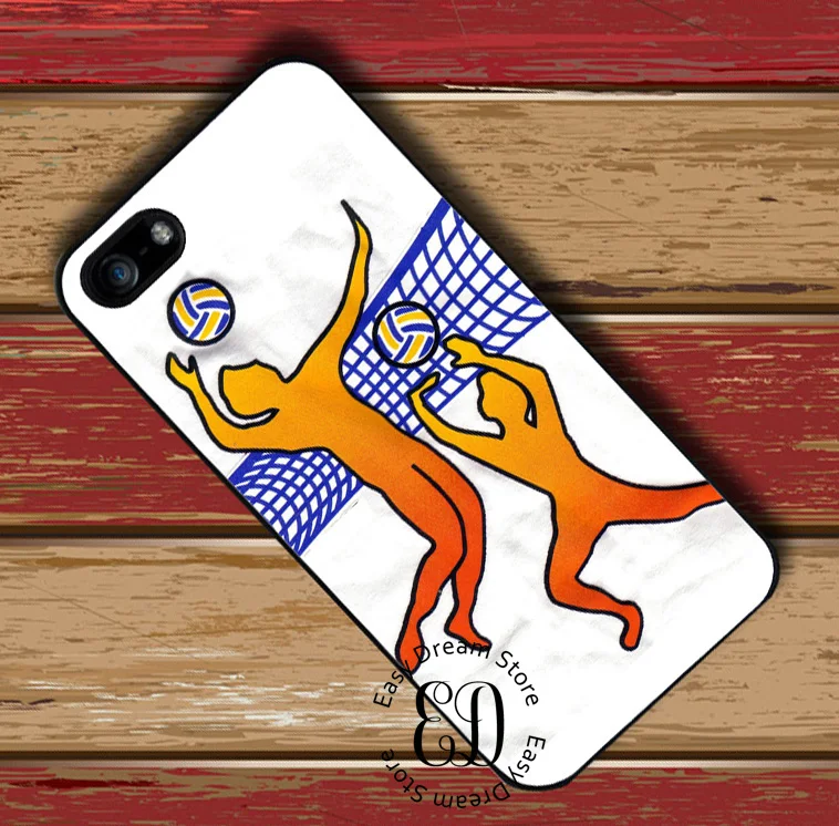 Volleyball game cover case for iphone X XR XS Max 4s 5 5s SE 6 6s 7 8 plus Samsung S10E s10 s6 s7 s8 s9 edge plus note 5 8 9
