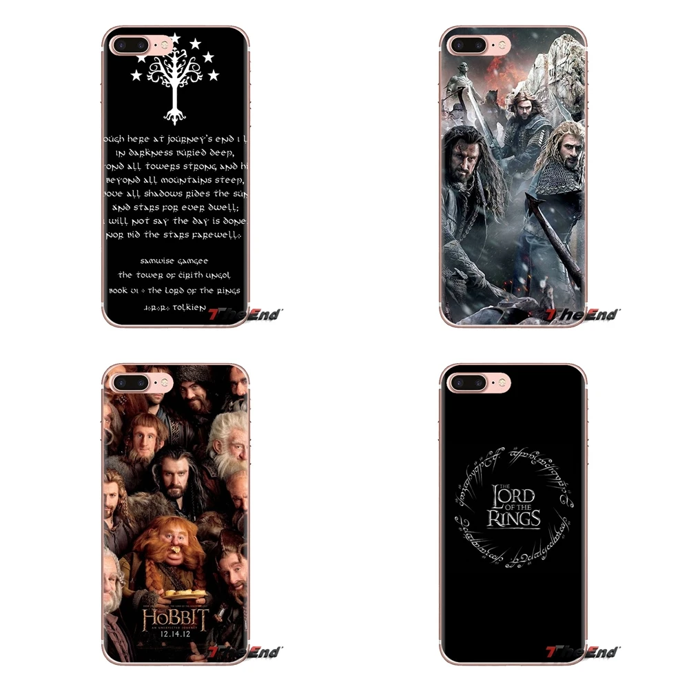 Мягкий чехол для Samsung Galaxy S3 S4 S5 Mini S6 S7 Edge S8 S9 S10 Plus Note 3 4 5 8 9 the hobbit and lord of rings |