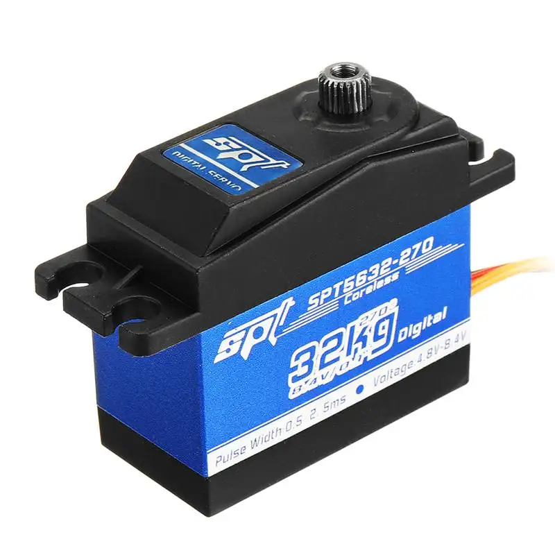 SPT Servo SPT5632 270 32 кг Бескаркасный цифровой сервопривод большой крутящий момент