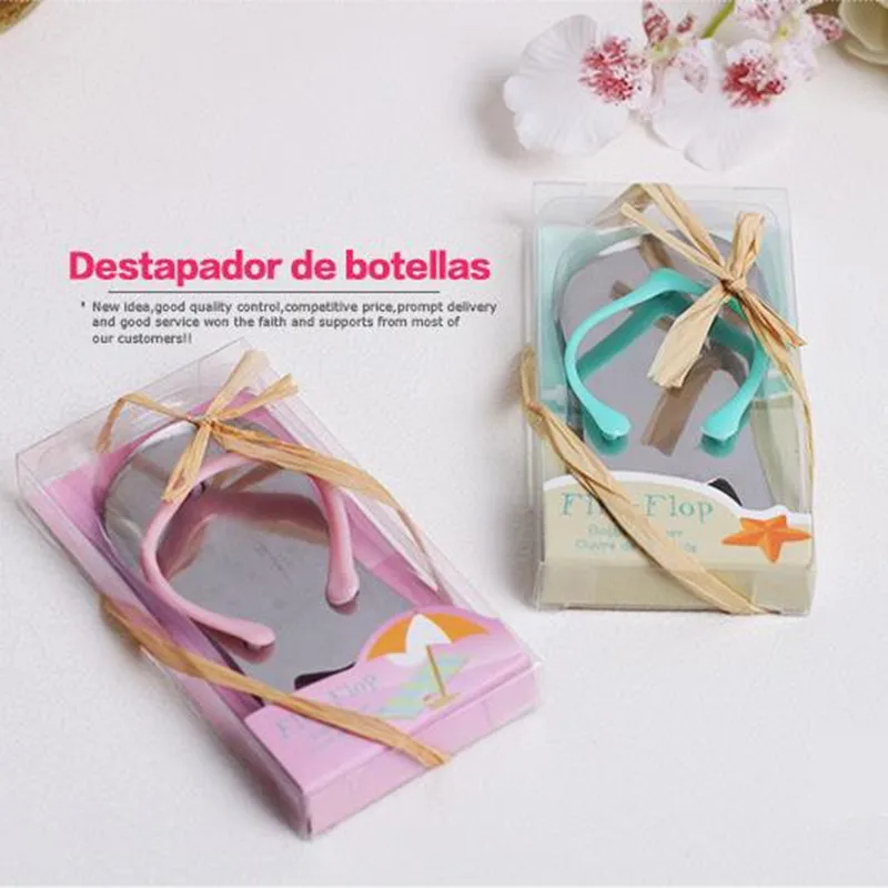 

Поп-топ 'флип-флоп открывалка для бутылок свадебный подарок bule цвет 100 шт