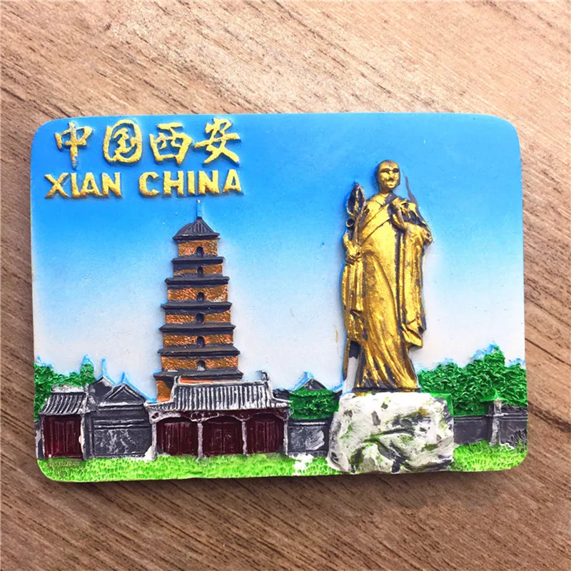 

China Fridge Magnet Xi'an Tourist Souvenirs Decorative Crafts Gift Idea