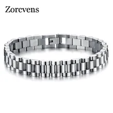 ZORCVENS мужские ювелирные изделия браслеты из нержавеющей стали цепи браслеты мужские часы цепи браслеты модный дизайн подарок