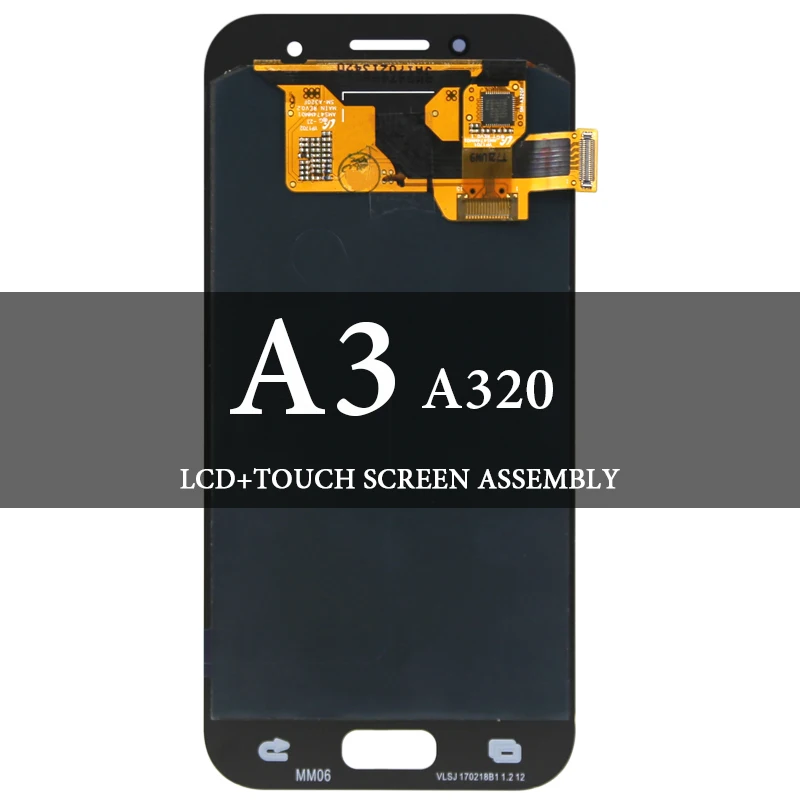 

For Samsung A3 2017 A320 LCD Super AMOLED LCD With Touch Screen Digitizer Assembly Replacement For Samsung A320 Screen