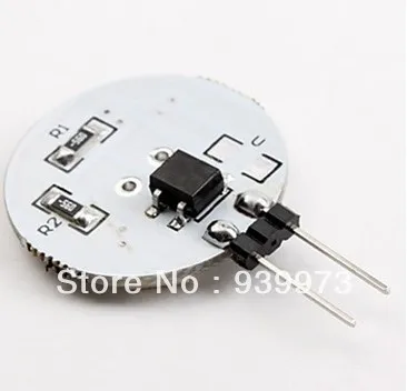 10 шт./лот SMD 5050 G4 6 светодиодов светодиодная лампа с круглой платой 1 Вт 12 В