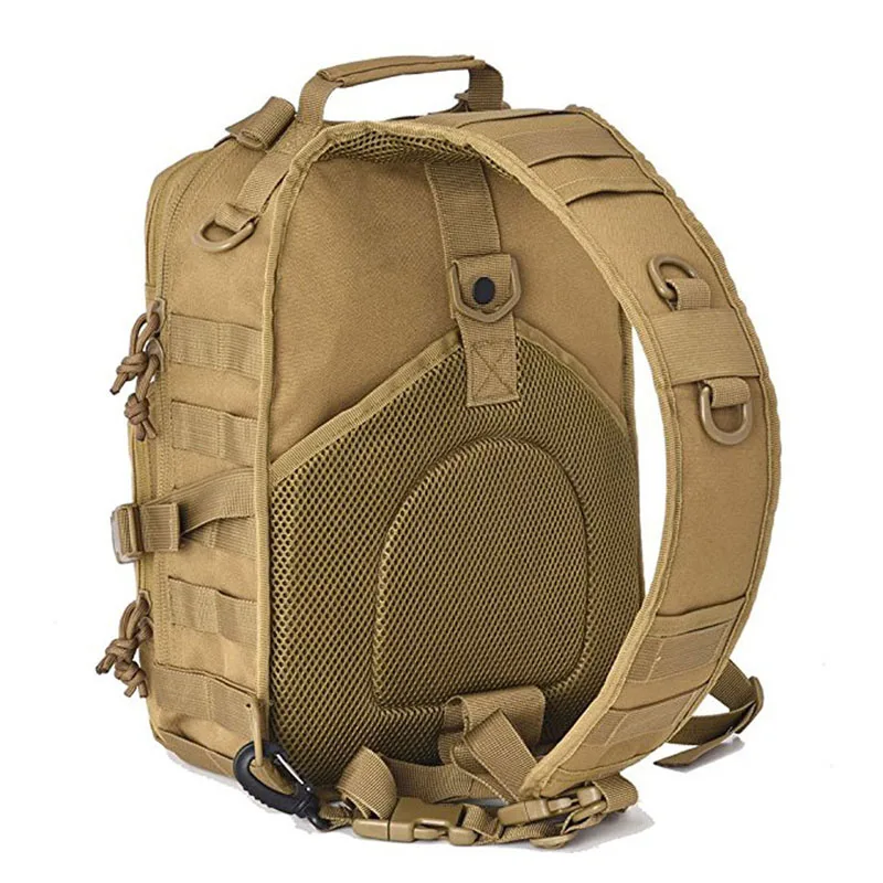 Männer 600D Nylon Wasserdichte Sling Brust Tasche Military Motorrad Travel Reiten Kreuz Körper Messenger Casual Schulter Zurück Pack