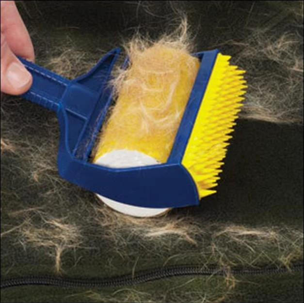 Por Pet Hair Carpet Brush Cheap Lots Rubber Pet Hair Fur Remover Car Home Fabric Upholstery Carpet Seats Comb Brush