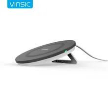 Vinsic 3 Coils Qi Fast Charge Wireless Charger for Samsung Galaxy S7,S7 Edge,Note 5,S6 Edge+ and Qi-Enable Device