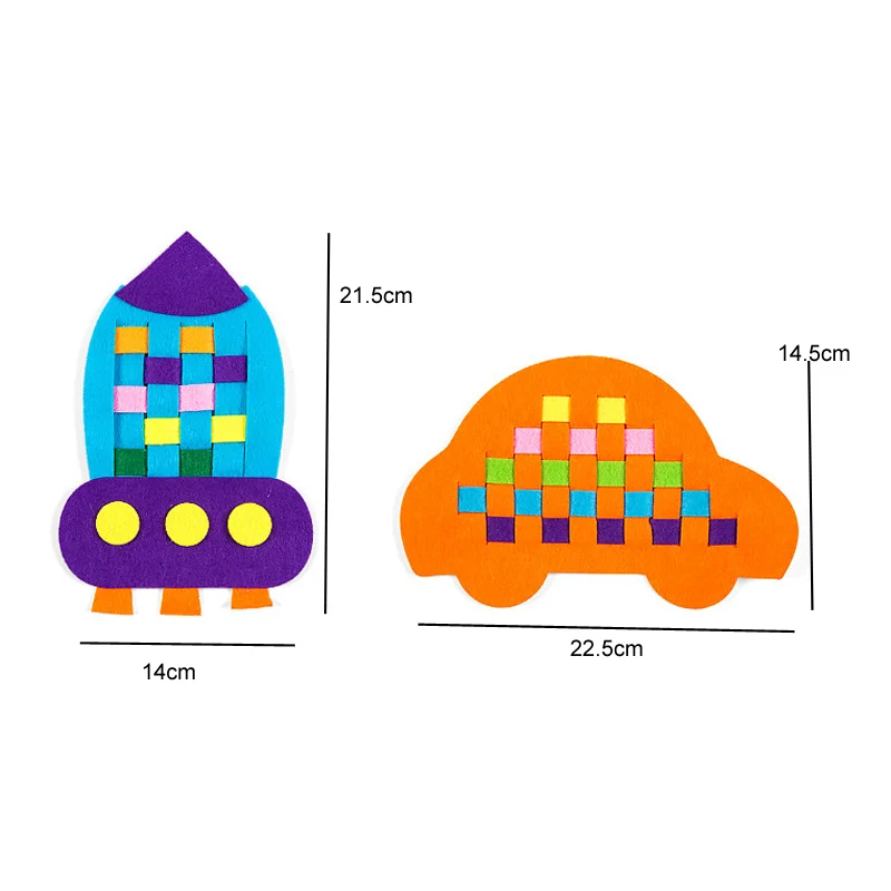 Сделай Сам войлочная ткань ремесла детский сад нетканый зажим Дети игрушки для изучения руками войлочная ткань Высокое качество Раннее Обучение