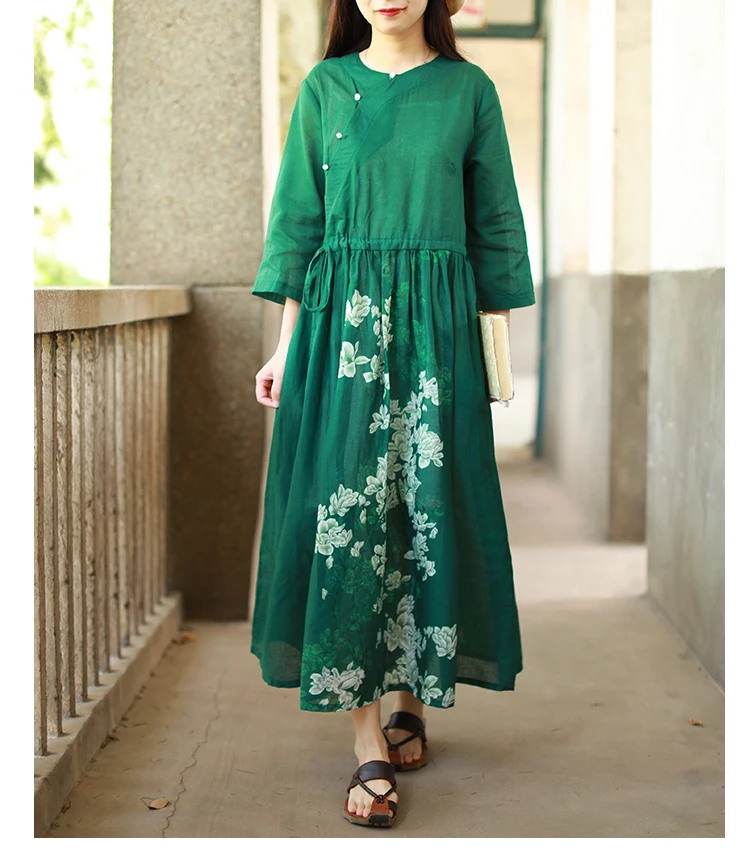 green floral dress (10)