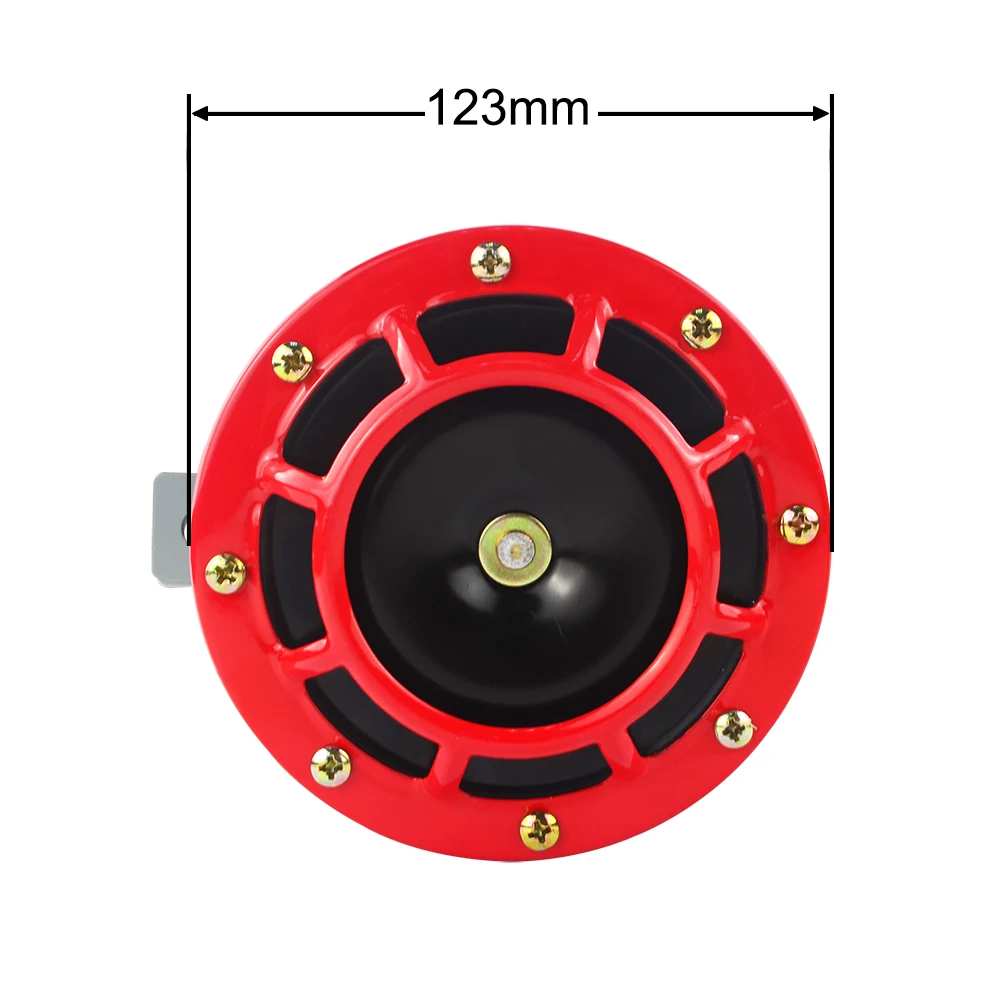 Wlr-универсальное 2 шт. 12v 115DB Hella супер громкий компактный электрический взрыв тон воздуха рог комплект с рогом кронштейн для 2002-2007 Субару WRX/STI