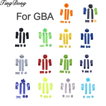 

Multi-Color Replacement Buttons Keypads L R A B Buttons For Gameboy Advance Buttons Frame For GBA D Pads Power ON OFF Buttons