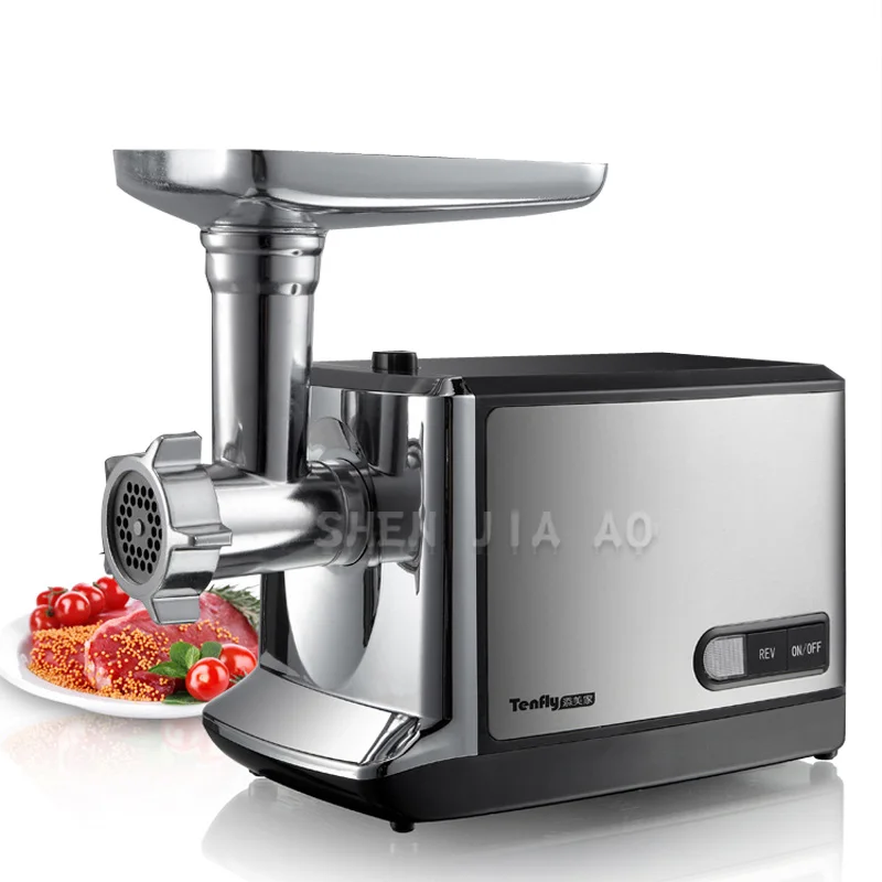 Download Automatic Meat Grinder Home Electric meat grinder Stainless steel Multifunctional meat mincer ...