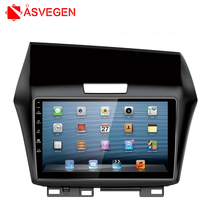 

Asvegen Car Radio DVD Face Frame Fascia Dash Panel Car Radio Frame Plate Cover Trim Install Dash Bezel Trim For 2013 Honda Jade